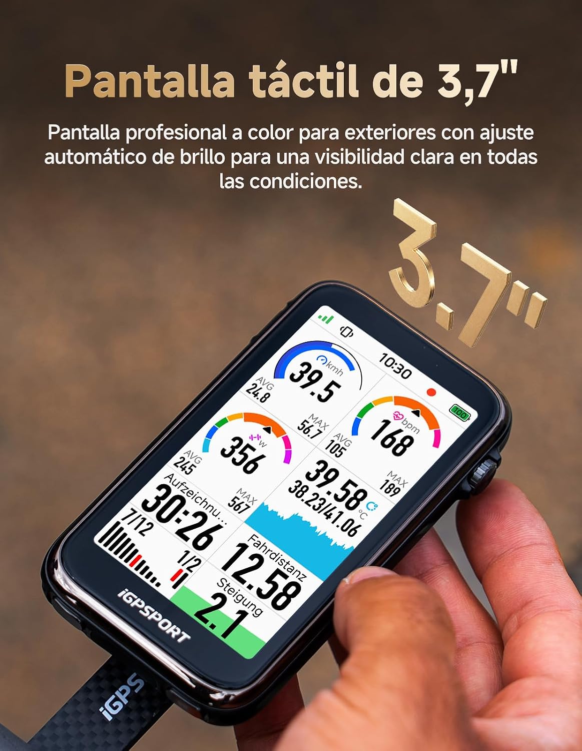 CICLOCOMPUTADOR GPS IGPSPORT BINAVI ULTRA - Image 6