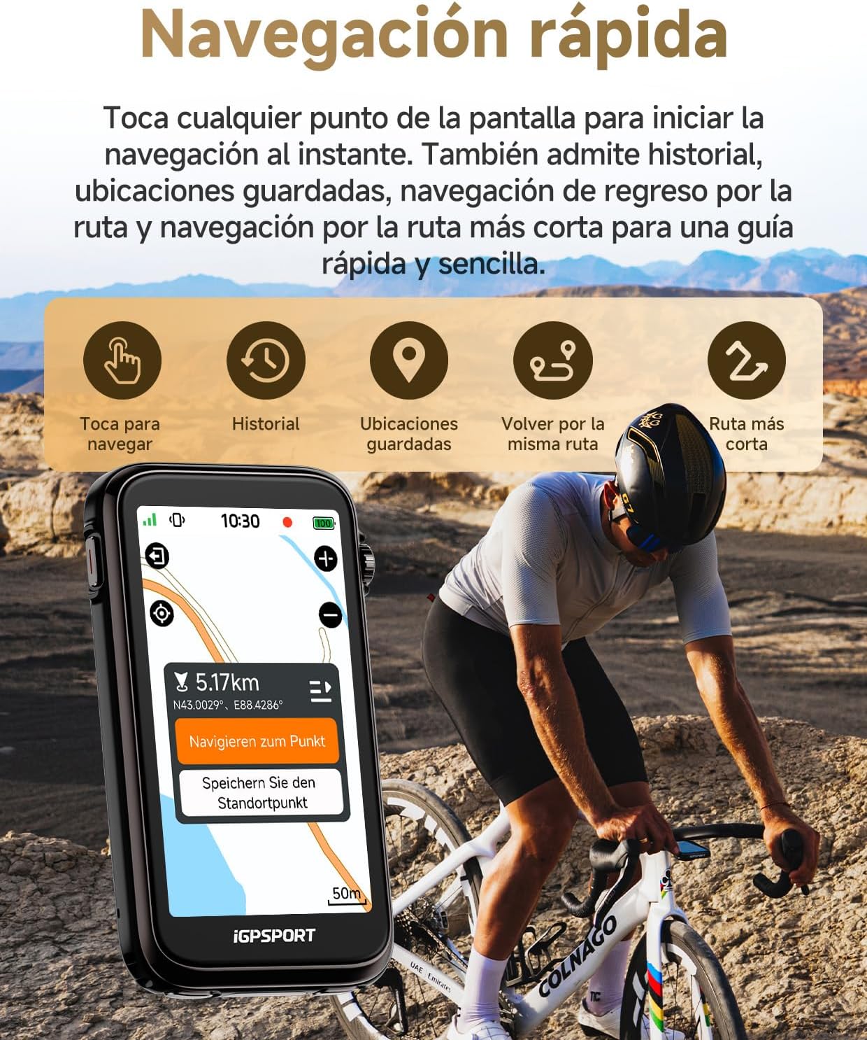CICLOCOMPUTADOR GPS IGPSPORT BINAVI ULTRA - Image 7
