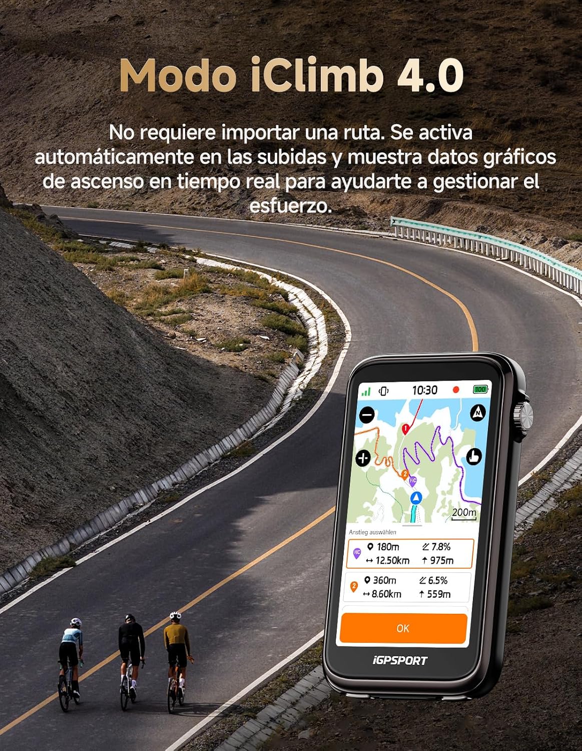 CICLOCOMPUTADOR GPS IGPSPORT BINAVI ULTRA - Image 8